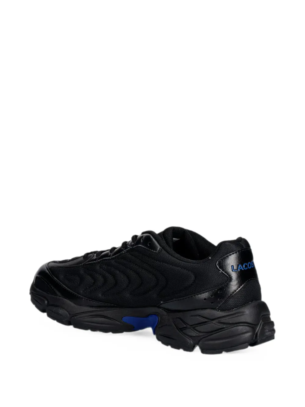Lacoste Storm 96 2K Lite logo-patch mesh sneakers Zwart
