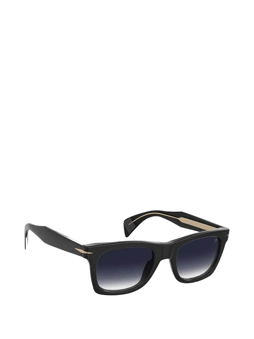  David Beckham Eyewear Gafas De Sol Con Montura Rectangular - Negro 