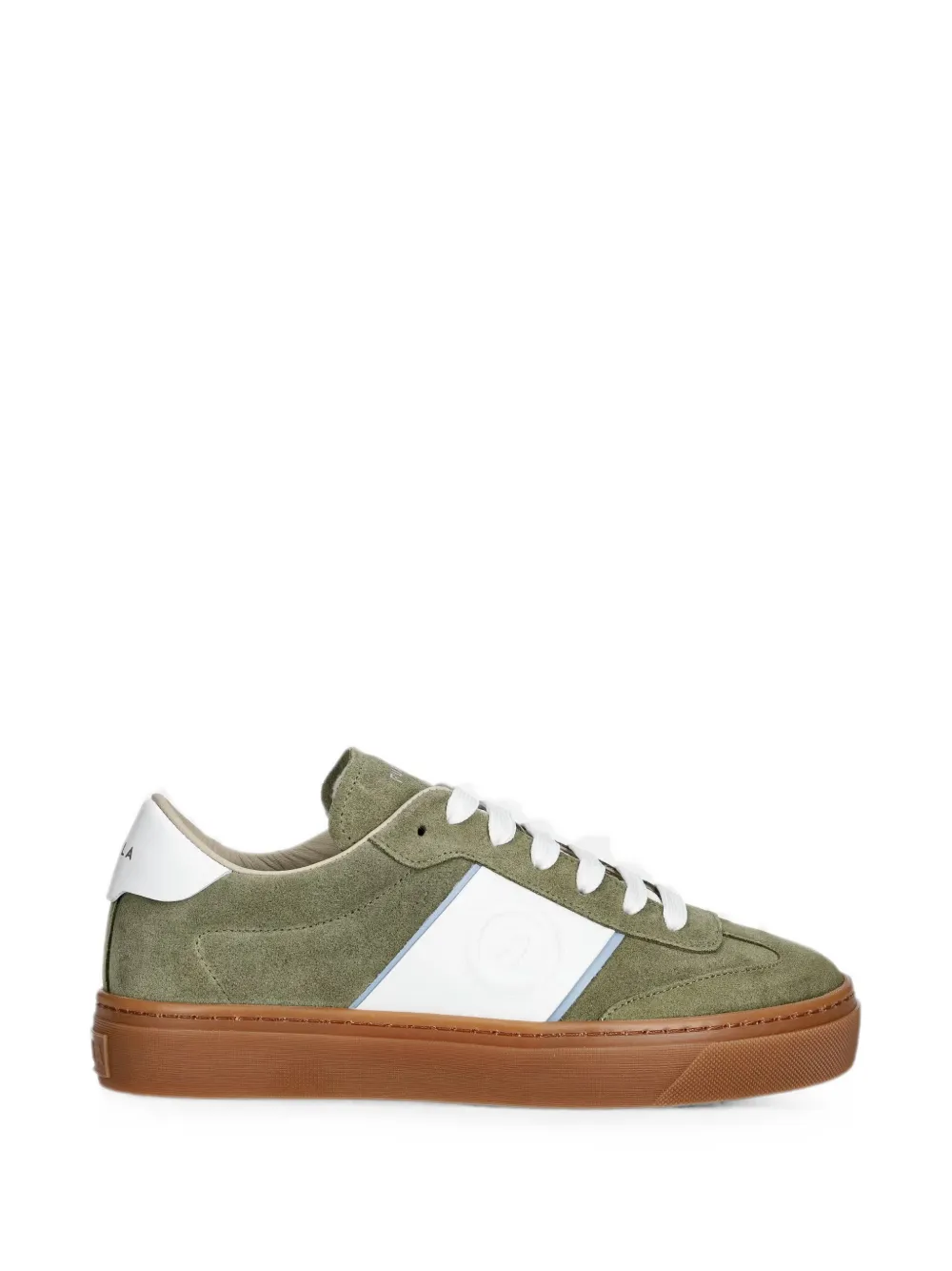 Furla Enjoy suede sneakers Groen