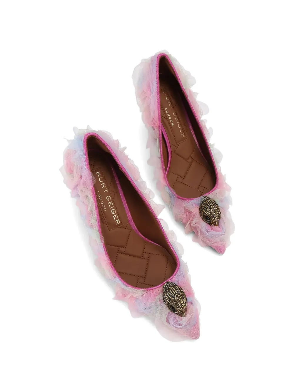 Kurt Geiger London Belgravia Eagle Court pumps Roze