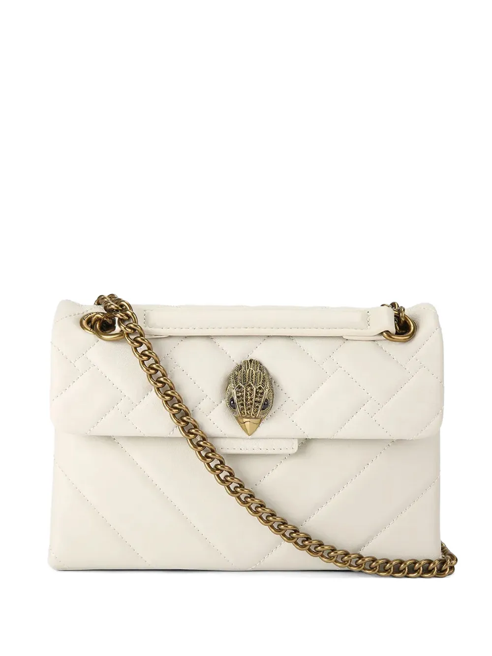 Kurt Geiger London Kensington quilted crossbody bag - Toni neutri