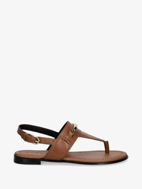 Furla Sandalen met logoplakkaat
