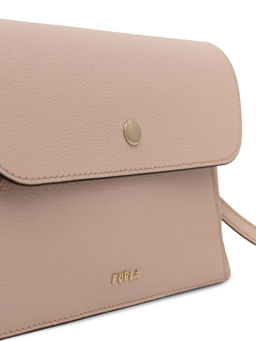 Furla Leren shopper Roze