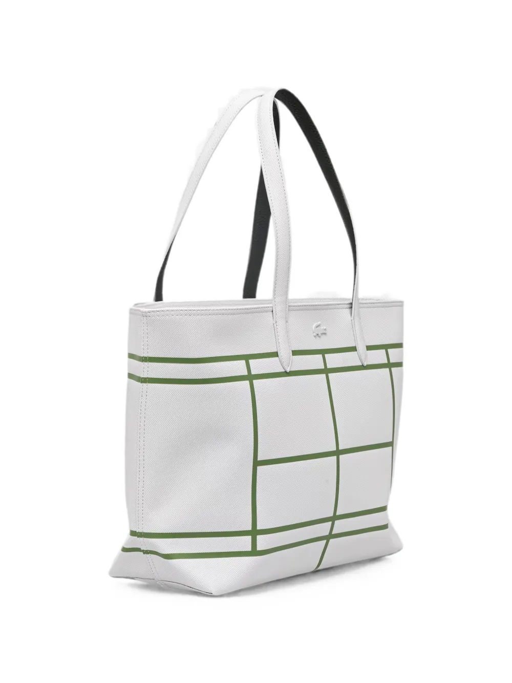 Lacoste Anna omkeerbare shopper Wit