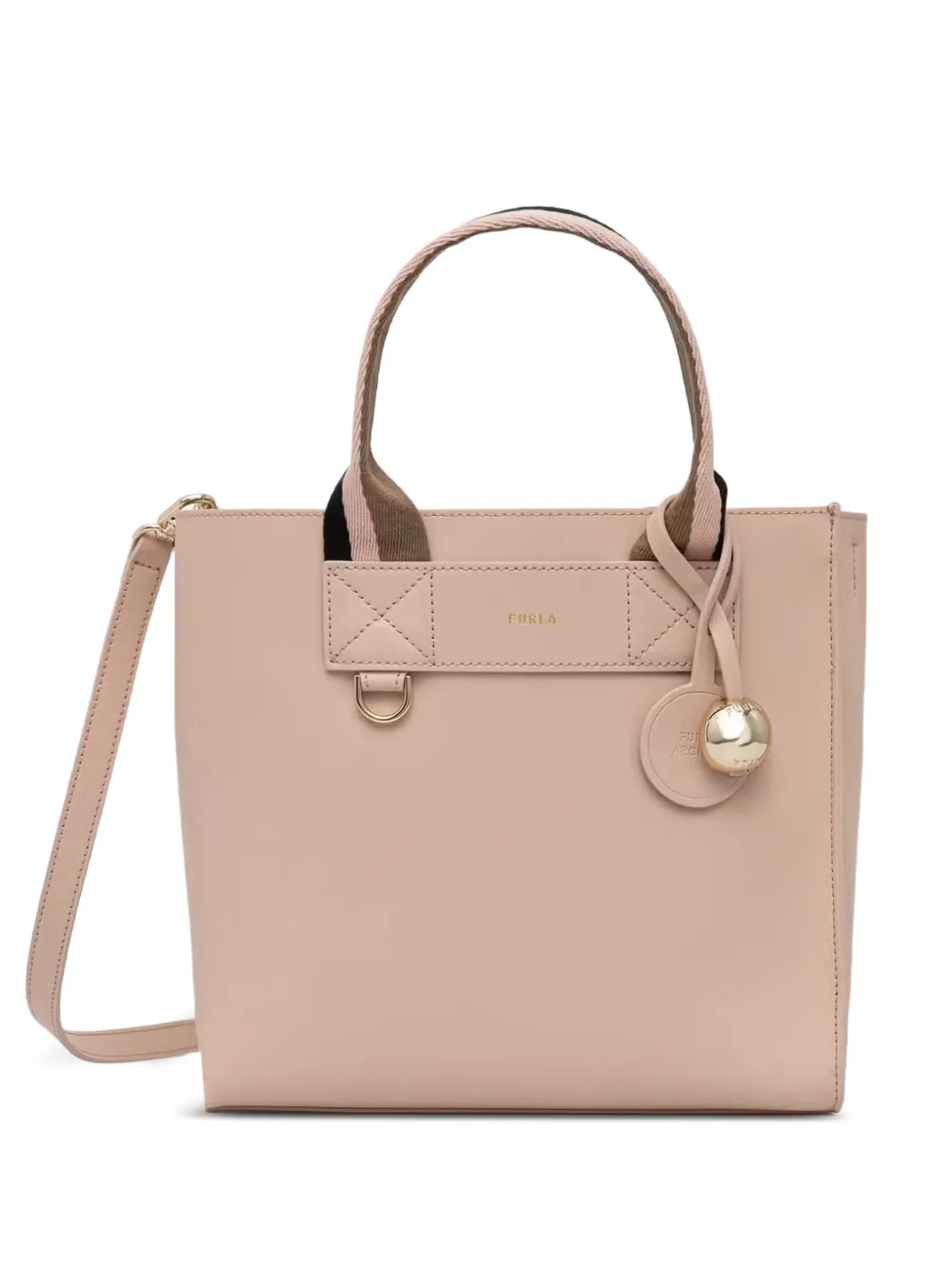 Furla Kleiner Divide It Tote Bag - Nude