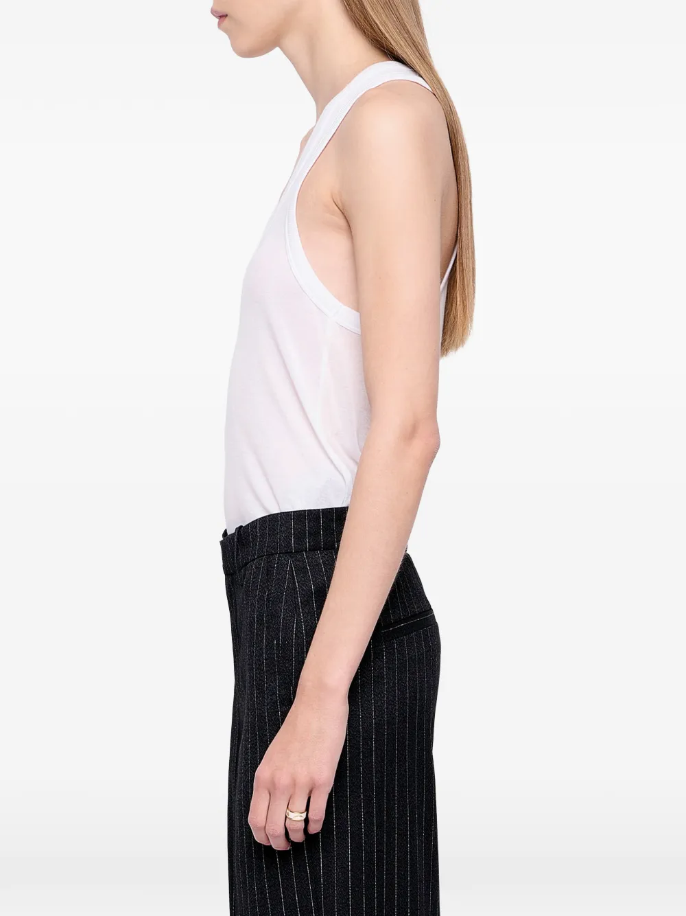 Zadig&Voltaire Gestreepte broek Zwart