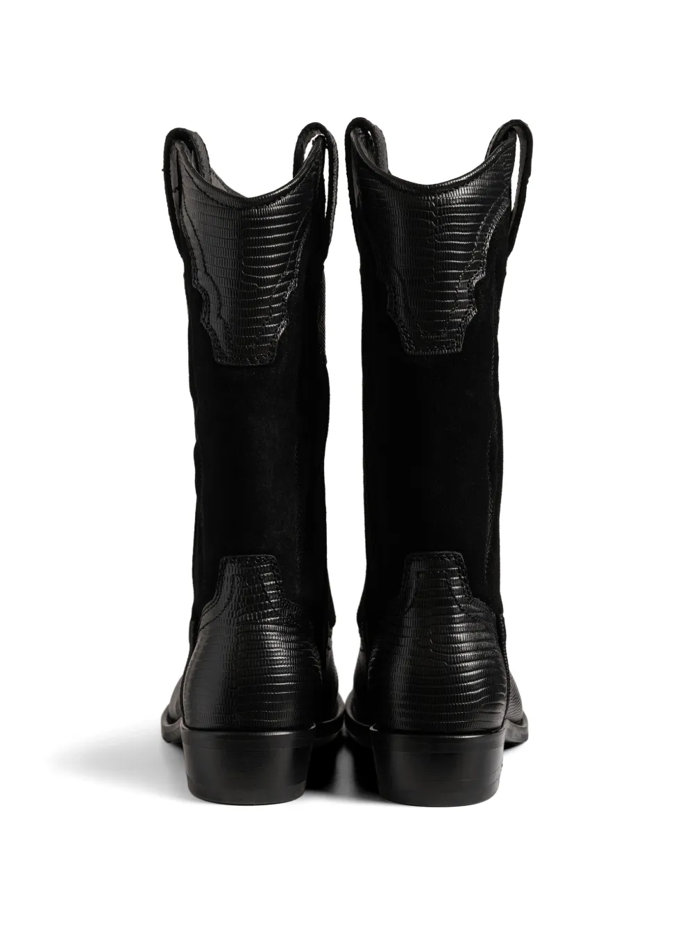 Zadig&Voltaire pointed-toe cowboy boots Zwart