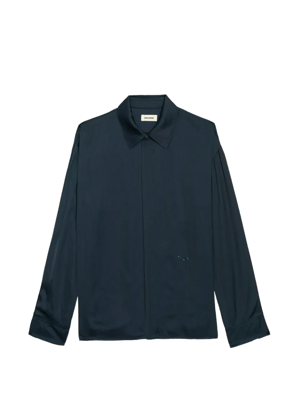 Zadig&Voltaire Tyrica satijnen blouse Blauw