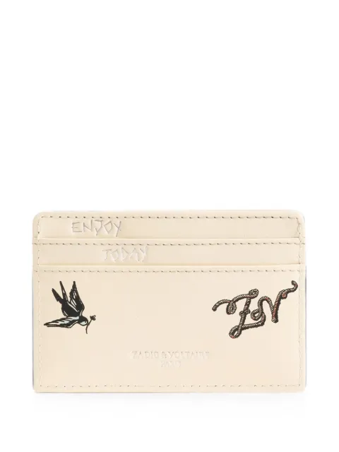 Zadig&Voltaire ZV Pass Tattoo card holder