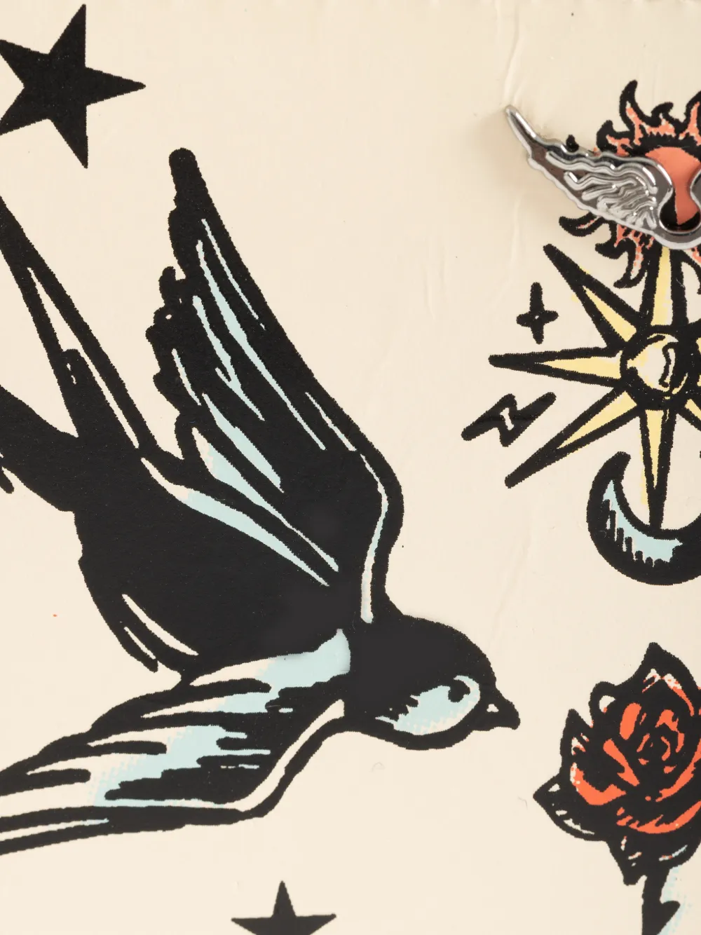 Zadig&Voltaire ZV Pass Tattoo pasjeshouder Beige