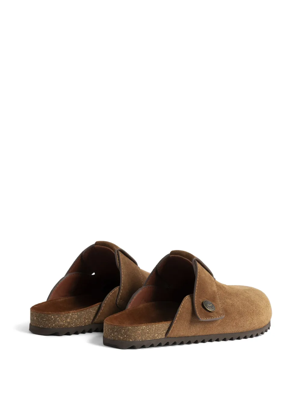 Zadig&Voltaire Santa Fe suède muiltjes Bruin