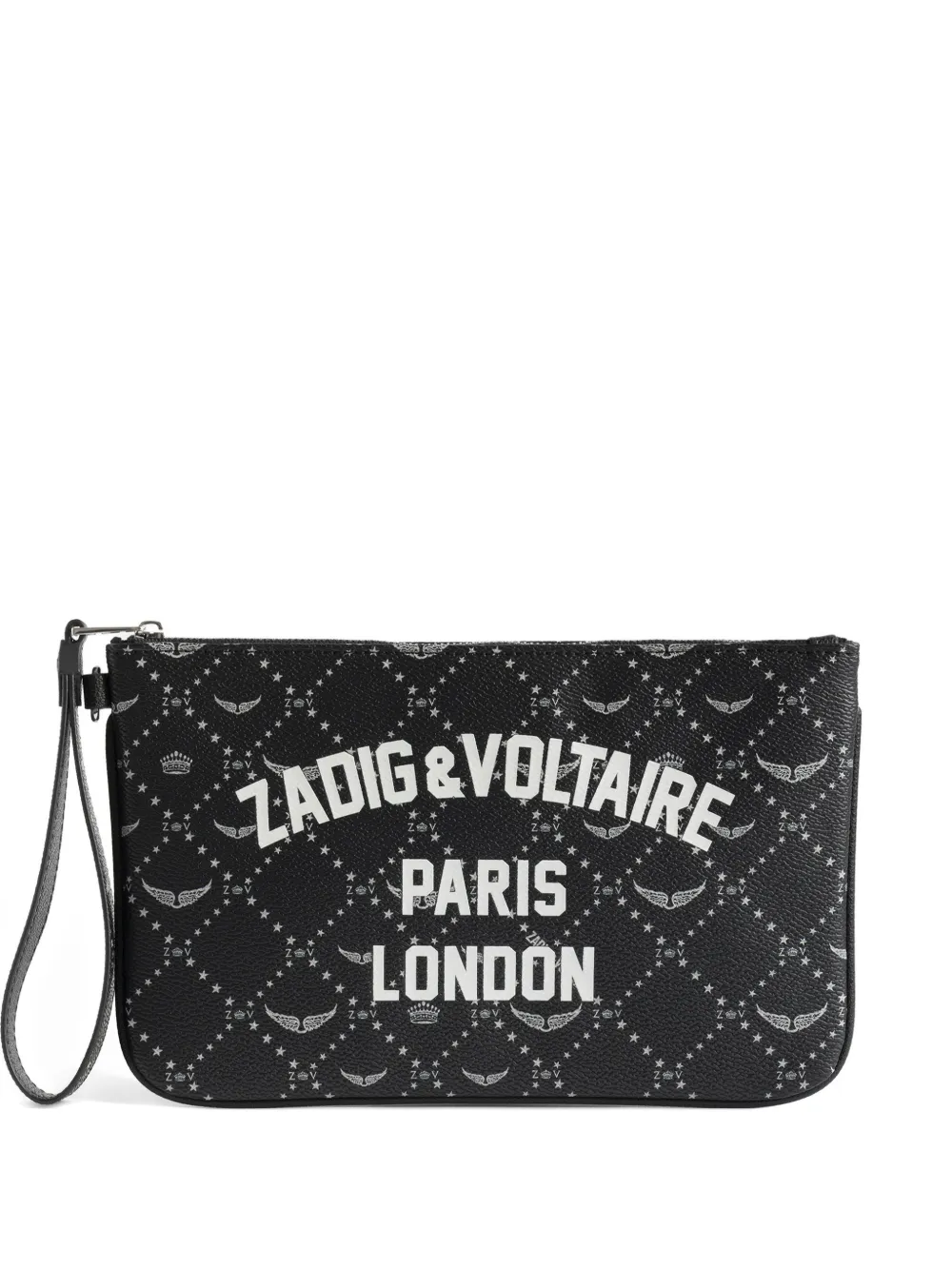 Zadig&Voltaire Z Pouch Resort London clutch bag - Nero