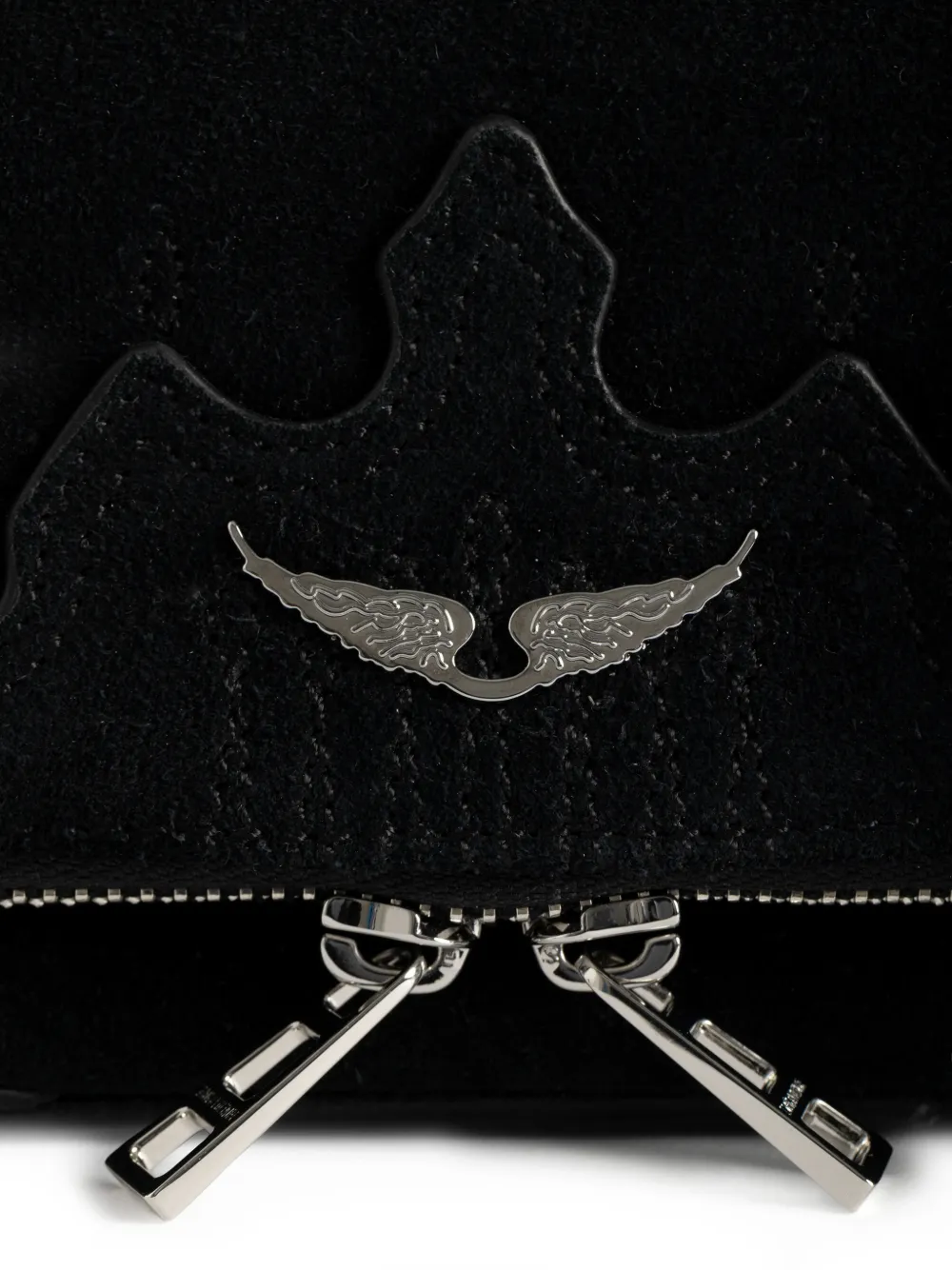Zadig&Voltaire Rock Nano Western schoudertas Zwart