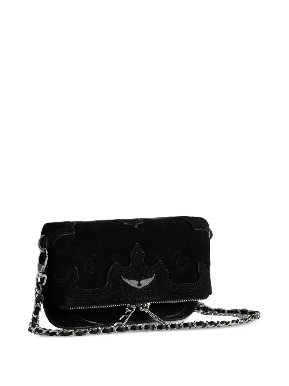 Zadig&Voltaire Rock Nano Western schoudertas Zwart