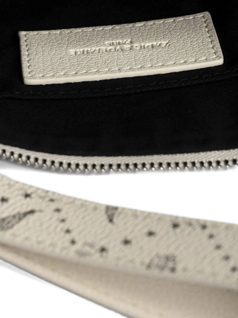 Zadig&Voltaire Resort St Tropez buidel met logoprint Beige