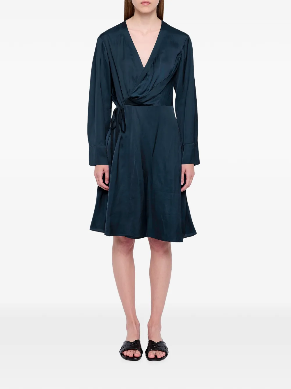 Zadig&Voltaire Remoir satijnen jurk Blauw