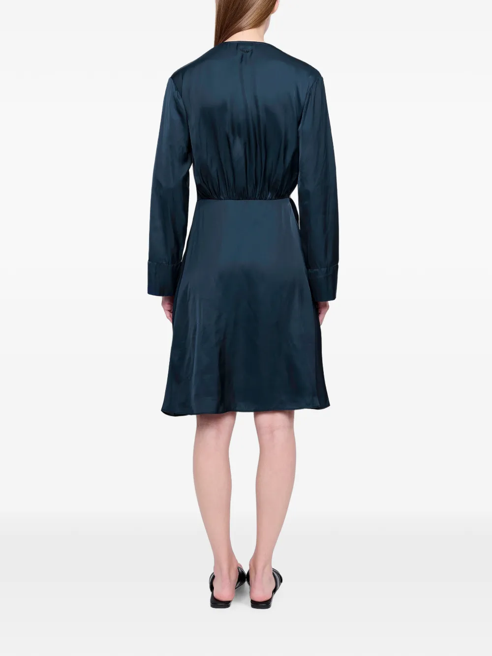 Zadig&Voltaire Remoir satijnen jurk Blauw