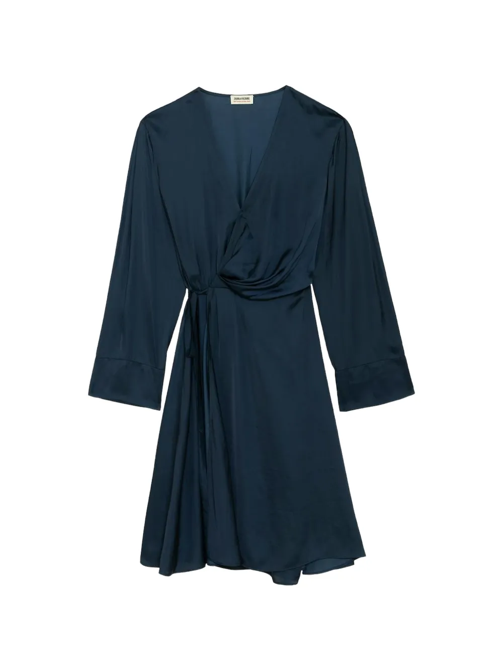 Zadig&Voltaire Remoir satijnen jurk Blauw
