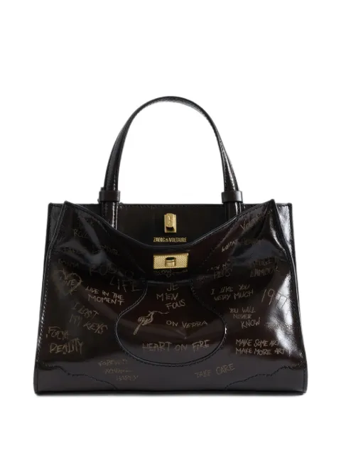 Zadig&Voltaire Jack Nano patent leather tote bag