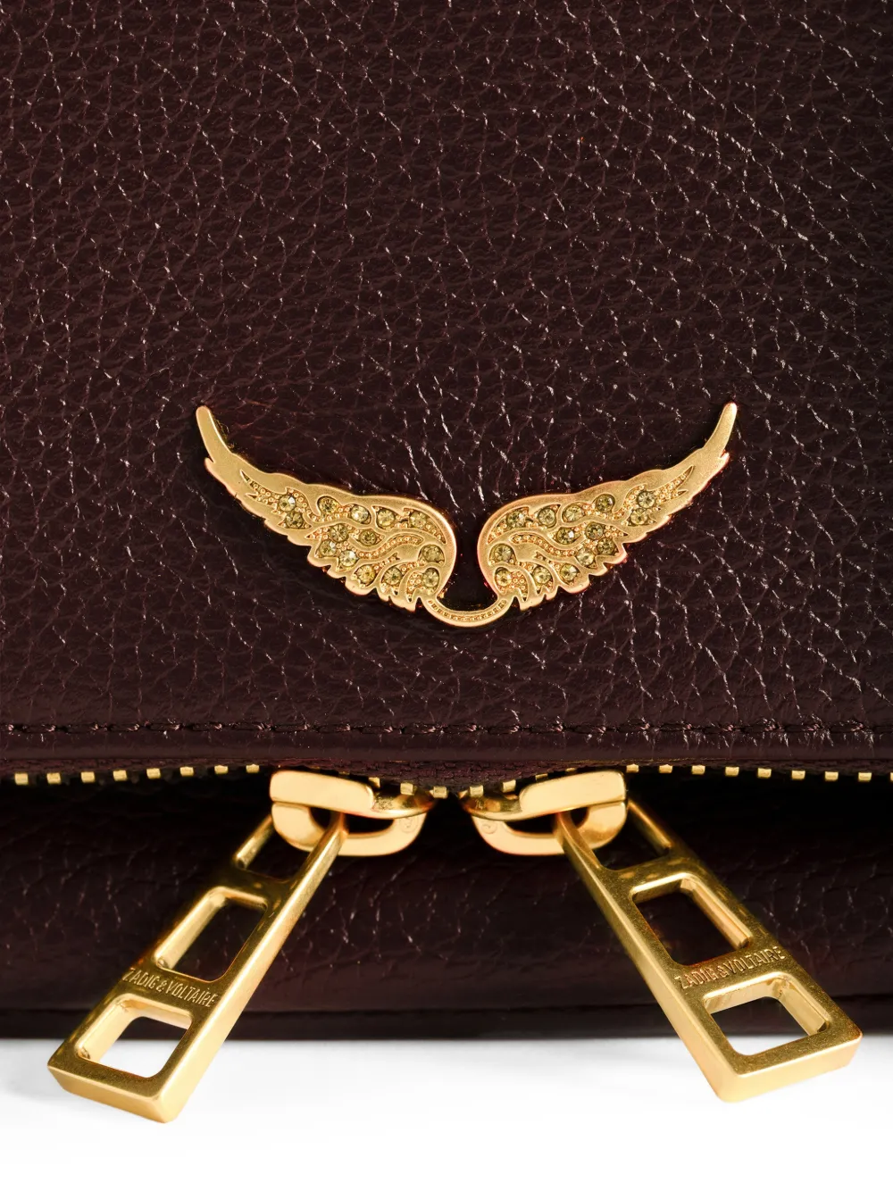 Zadig&Voltaire Rock mini-clutch Paars
