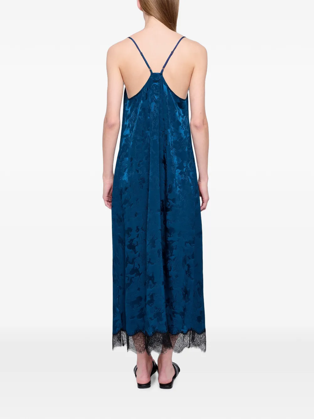 Zadig&Voltaire Respa Jac jurk met paarden Blauw