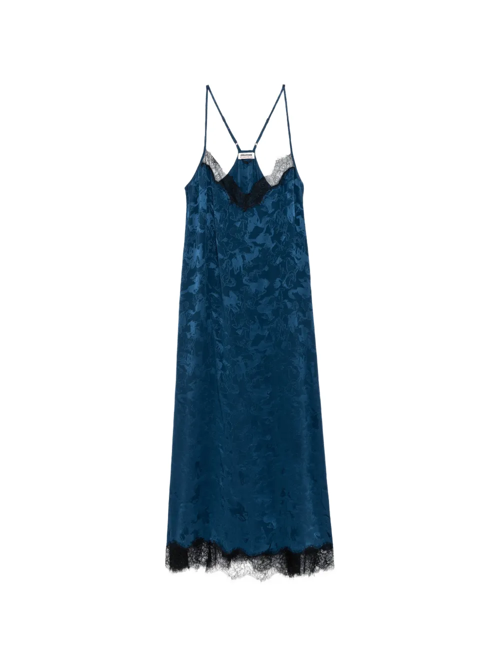 Zadig&Voltaire Abito Respa horses in jacquard - Blu