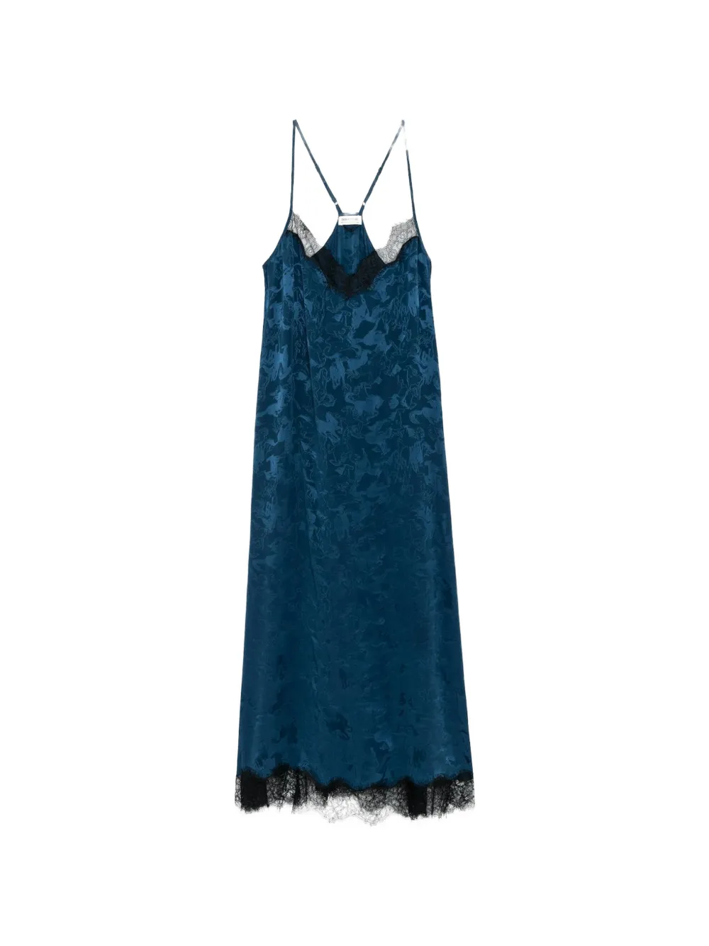 Zadig&Voltaire Respa Jac jurk met paarden Blauw