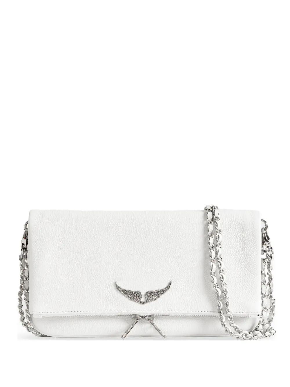 Zadig&Voltaire Rockstud Clutch - Weiß