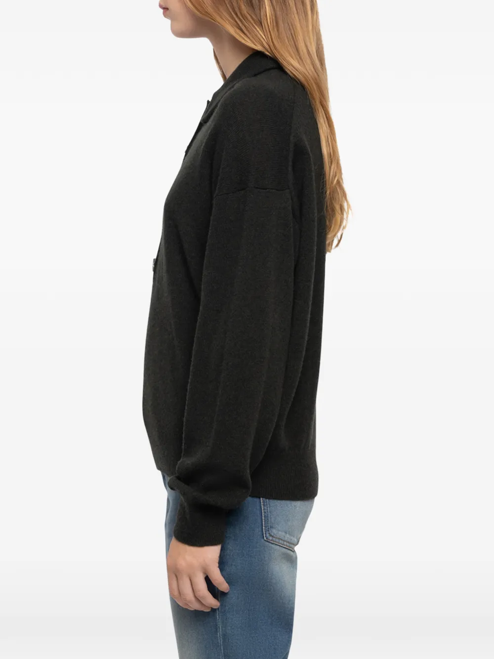 Zadig&Voltaire Soula trui van 100% kasjmier Groen