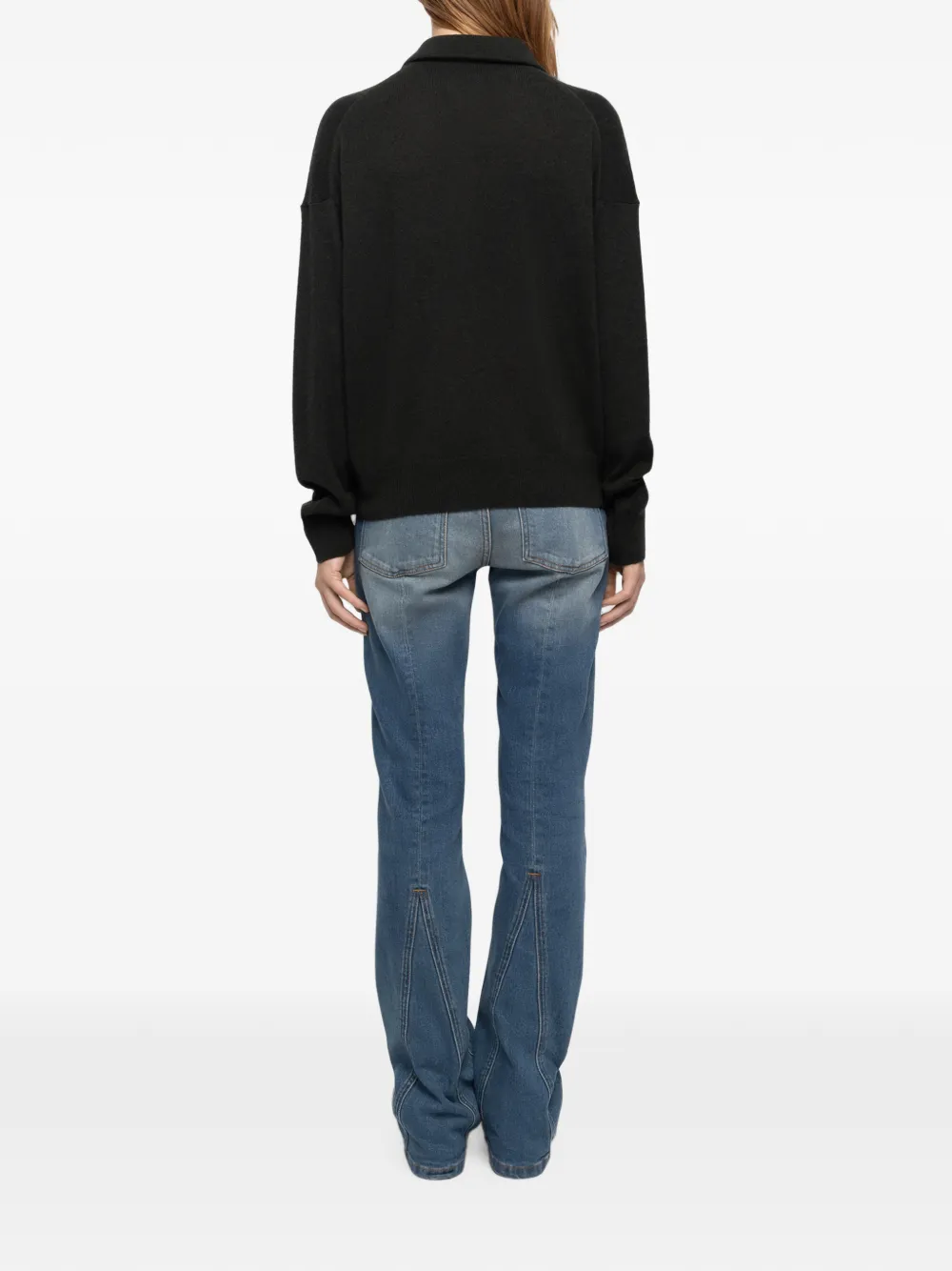 Zadig&Voltaire Soula trui van 100% kasjmier Groen