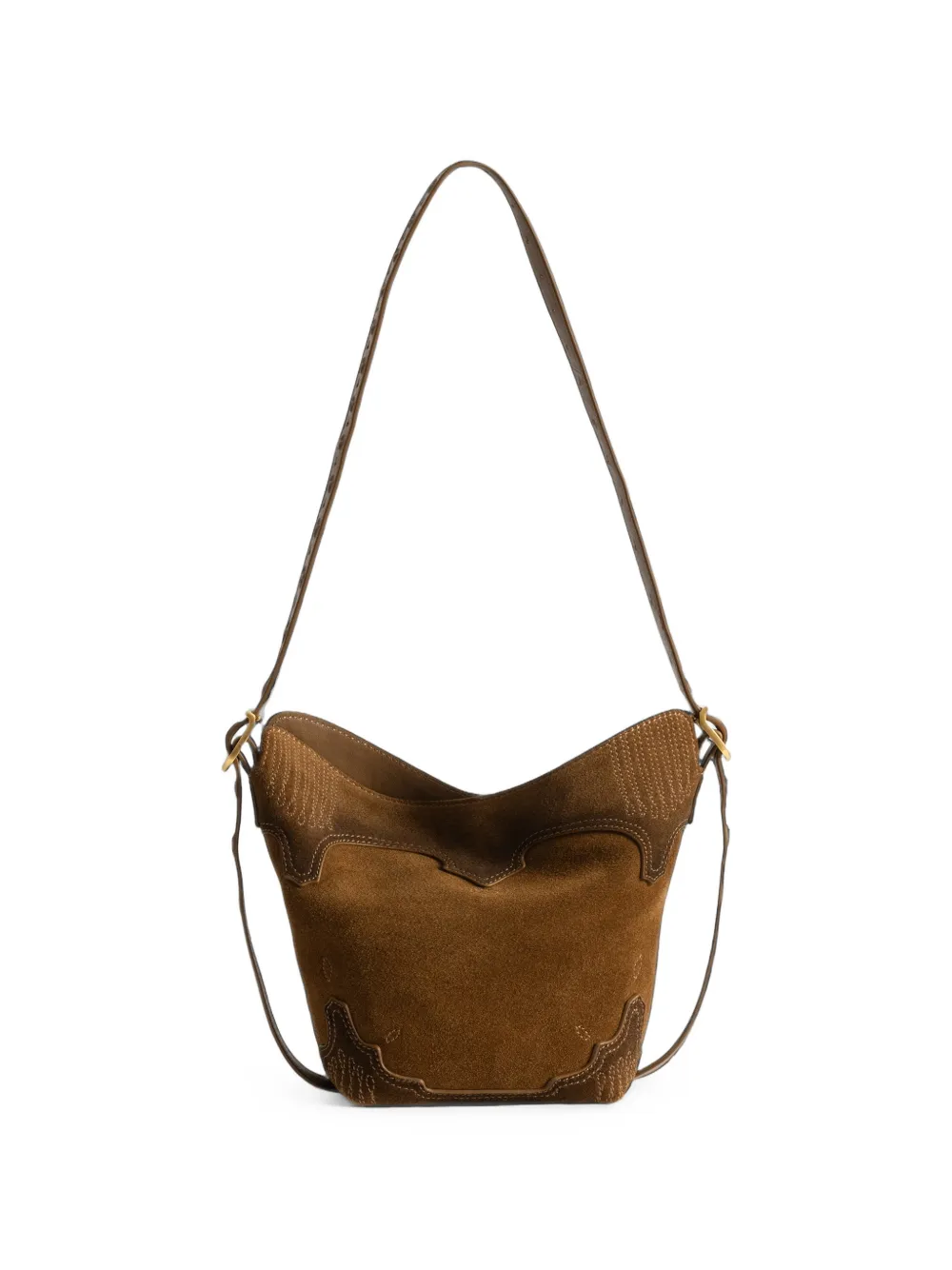 Zadig&Voltaire Baby Jane Western Used bag Bruin