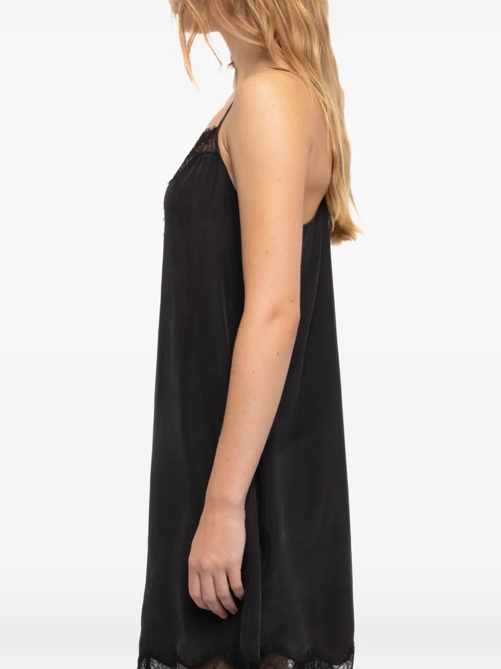 Zadig&Voltaire Respas zijden jurk Zwart
