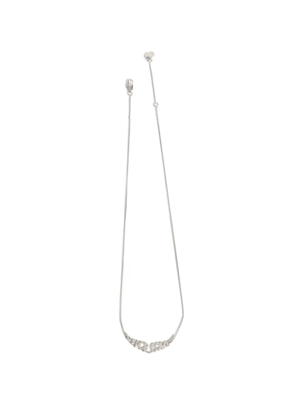 Zadig&Voltaire Peace wing-motif necklace - Argento