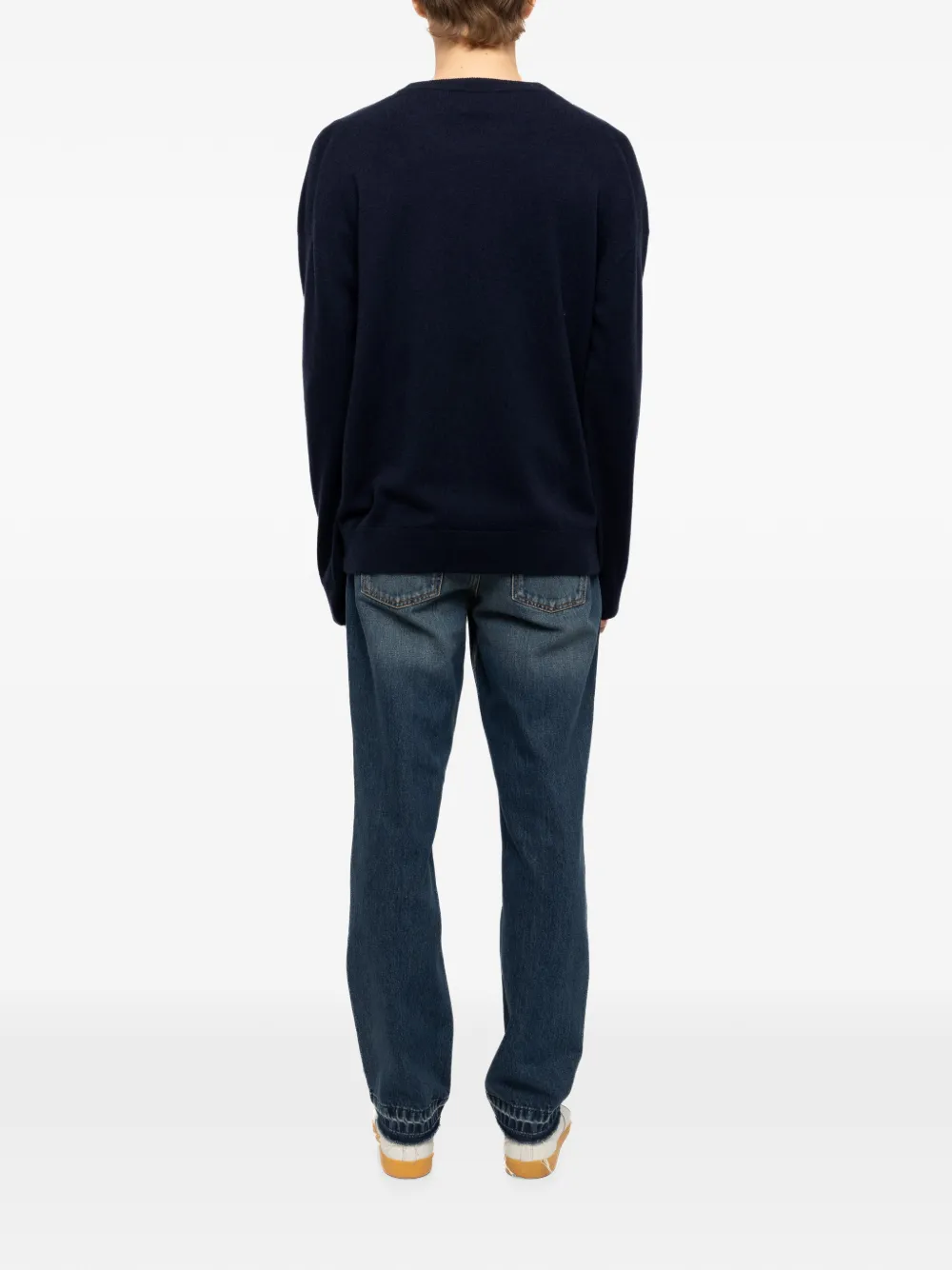 Zadig&Voltaire Marko trui met ronde hals Blauw