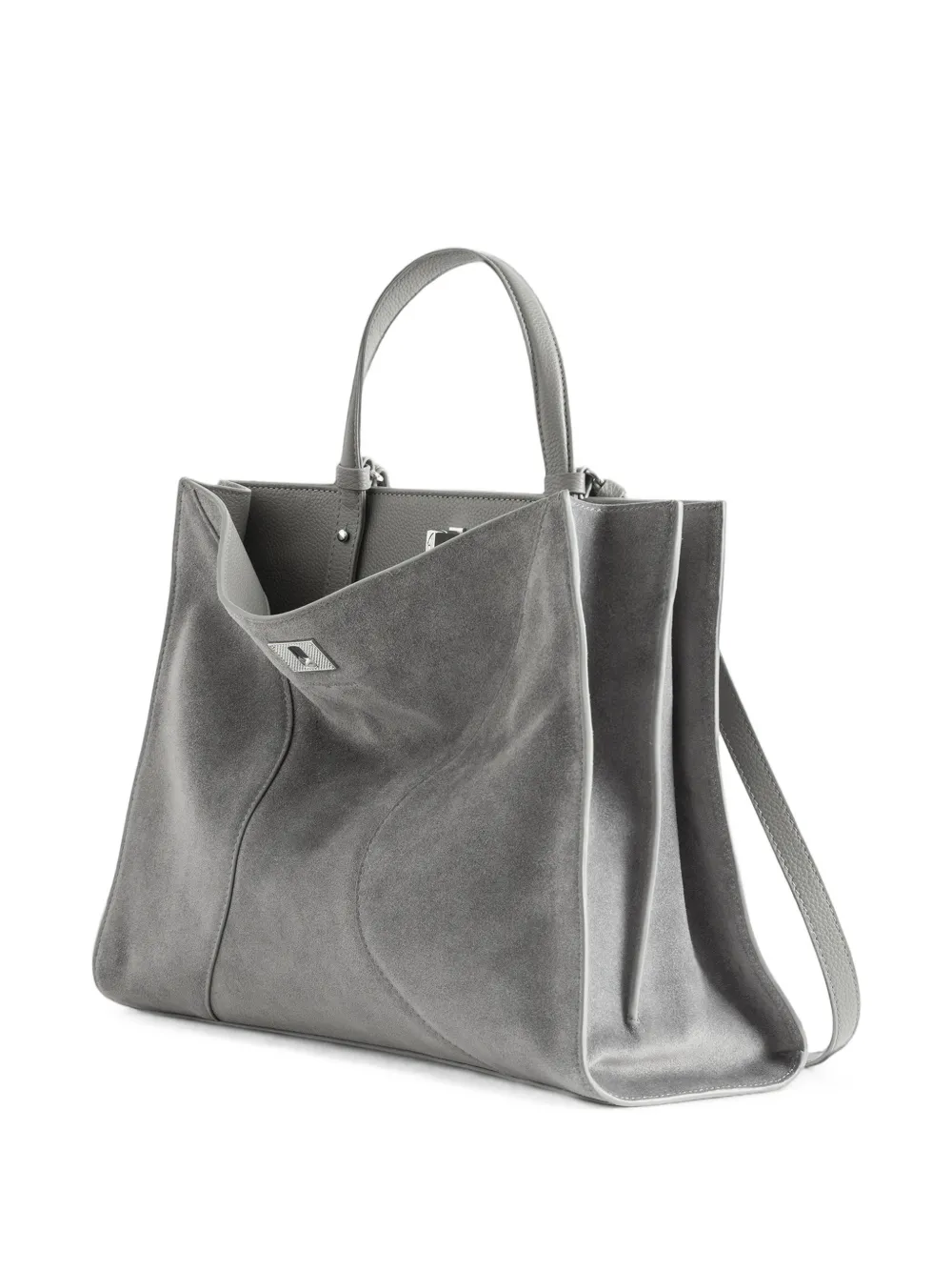 Zadig&Voltaire Jack suède tas Grijs