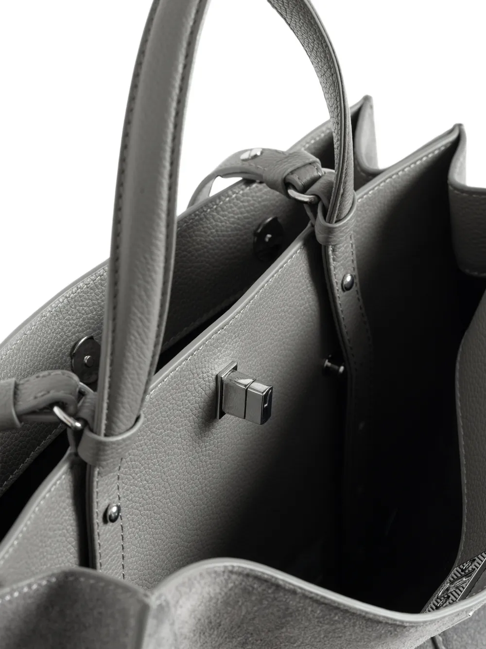 Zadig&Voltaire Jack suède tas Grijs