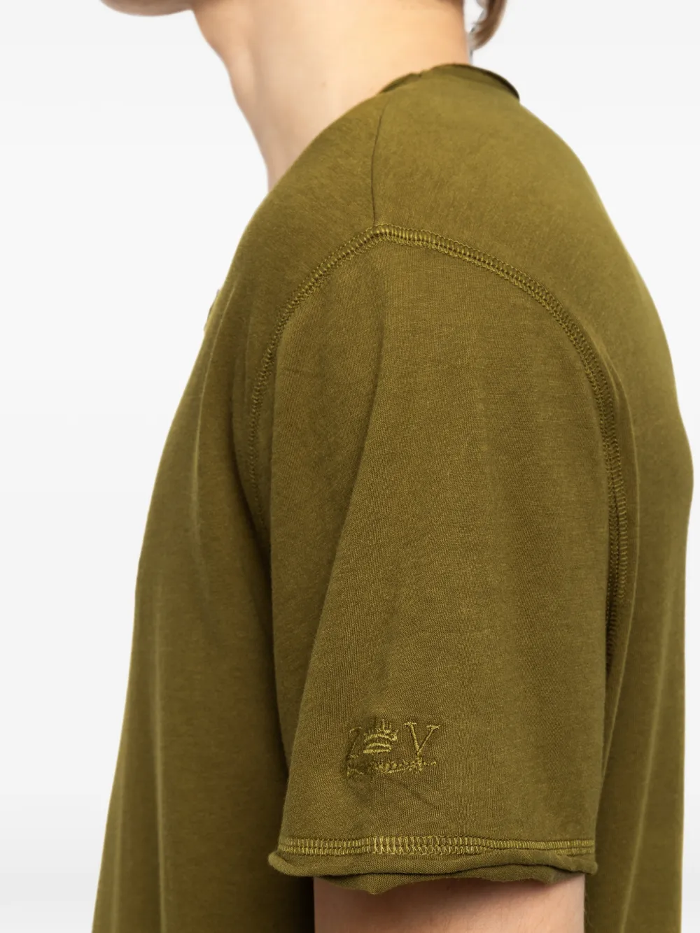 Zadig&Voltaire Henley T-shirt Groen