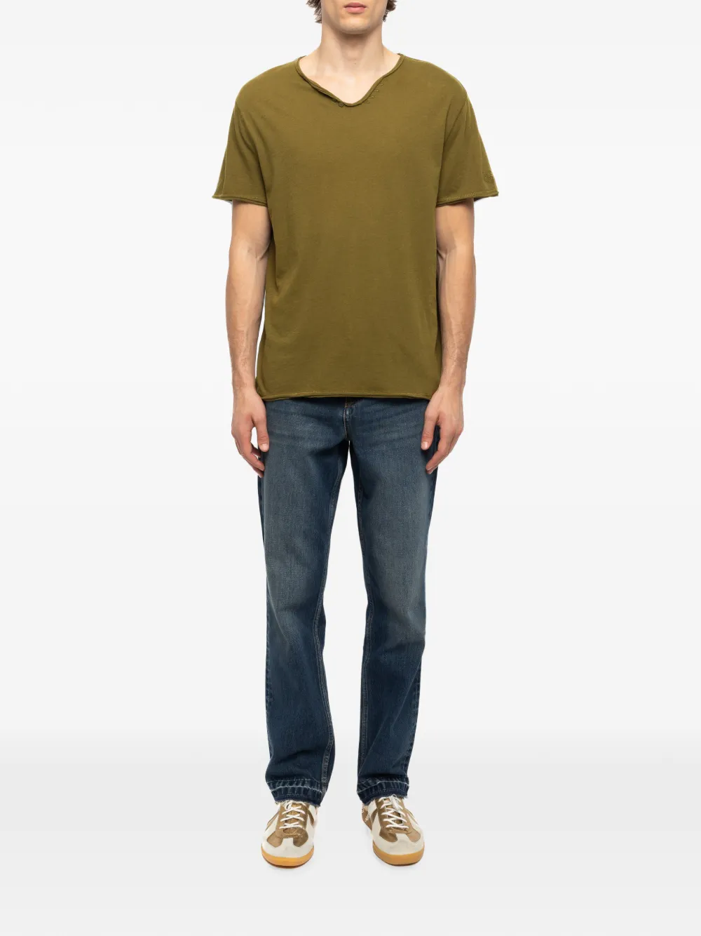 Zadig&Voltaire Henley T-shirt Groen