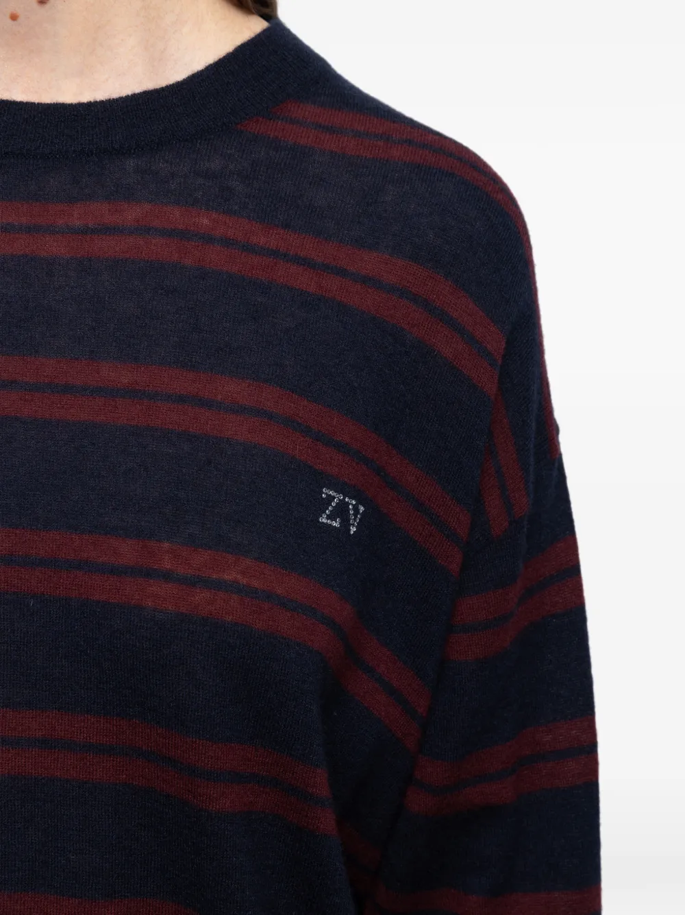 Zadig&Voltaire Swapy trui 100% kasjmier Blauw