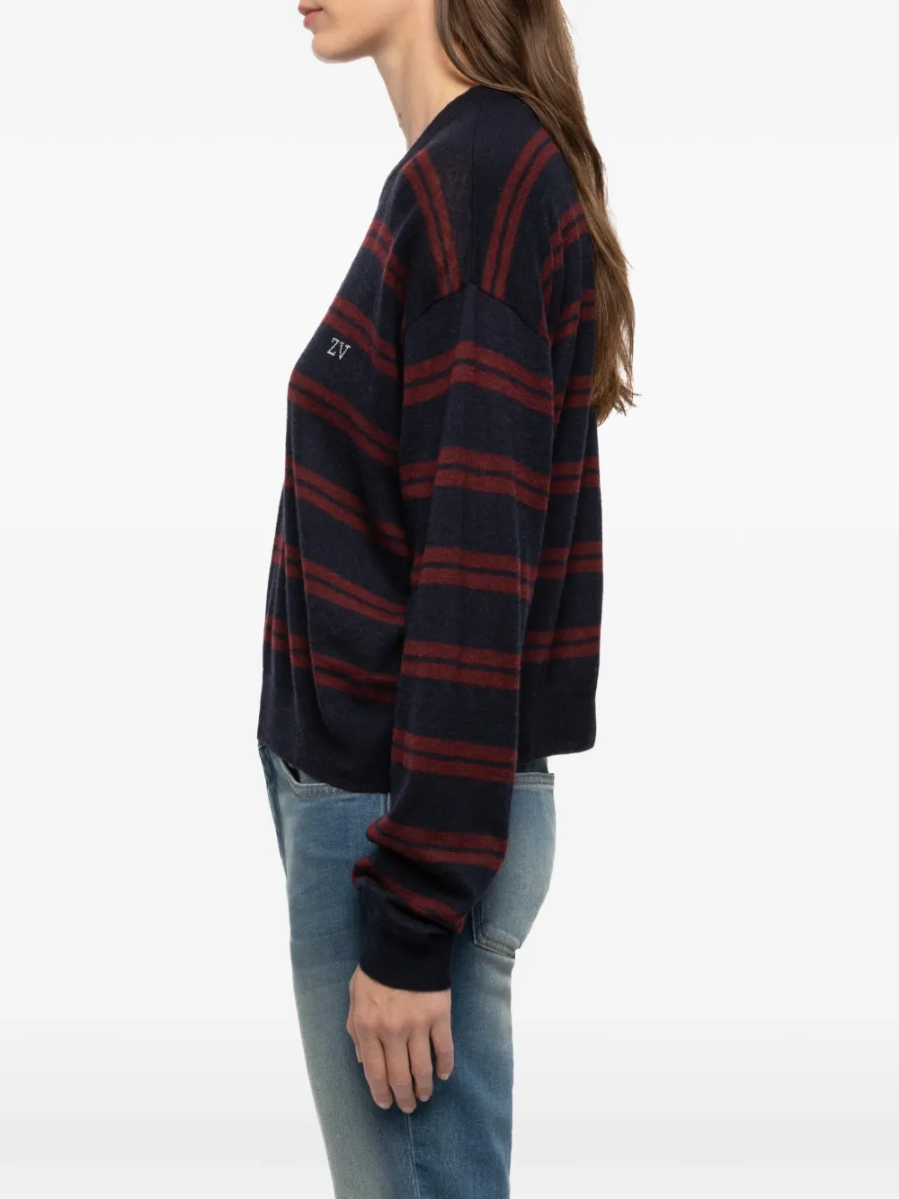 Zadig&Voltaire Swapy trui 100% kasjmier Blauw
