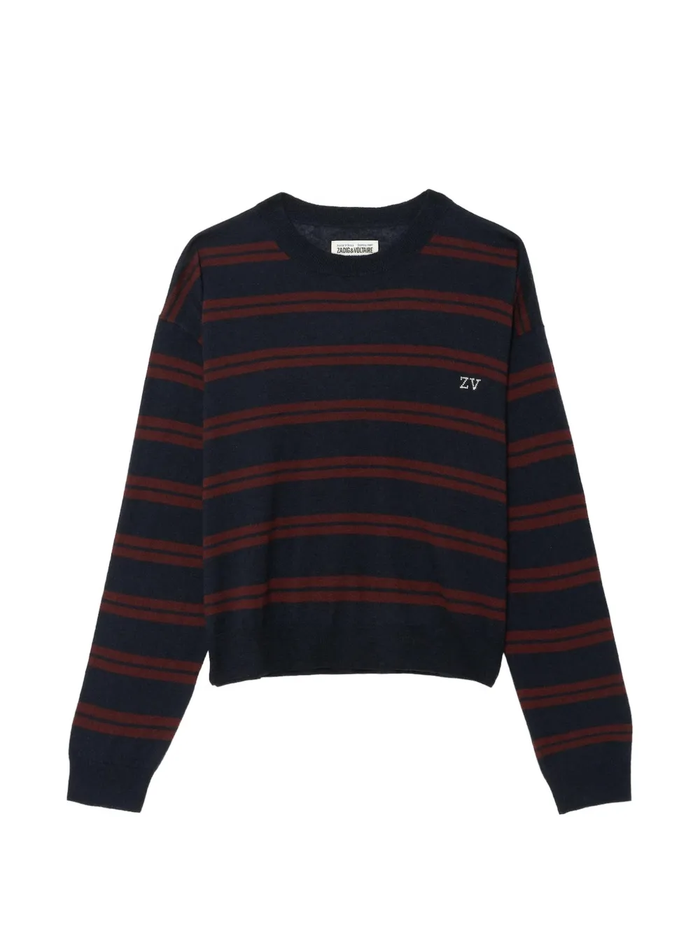 Zadig&Voltaire Swapy trui 100% kasjmier Blauw