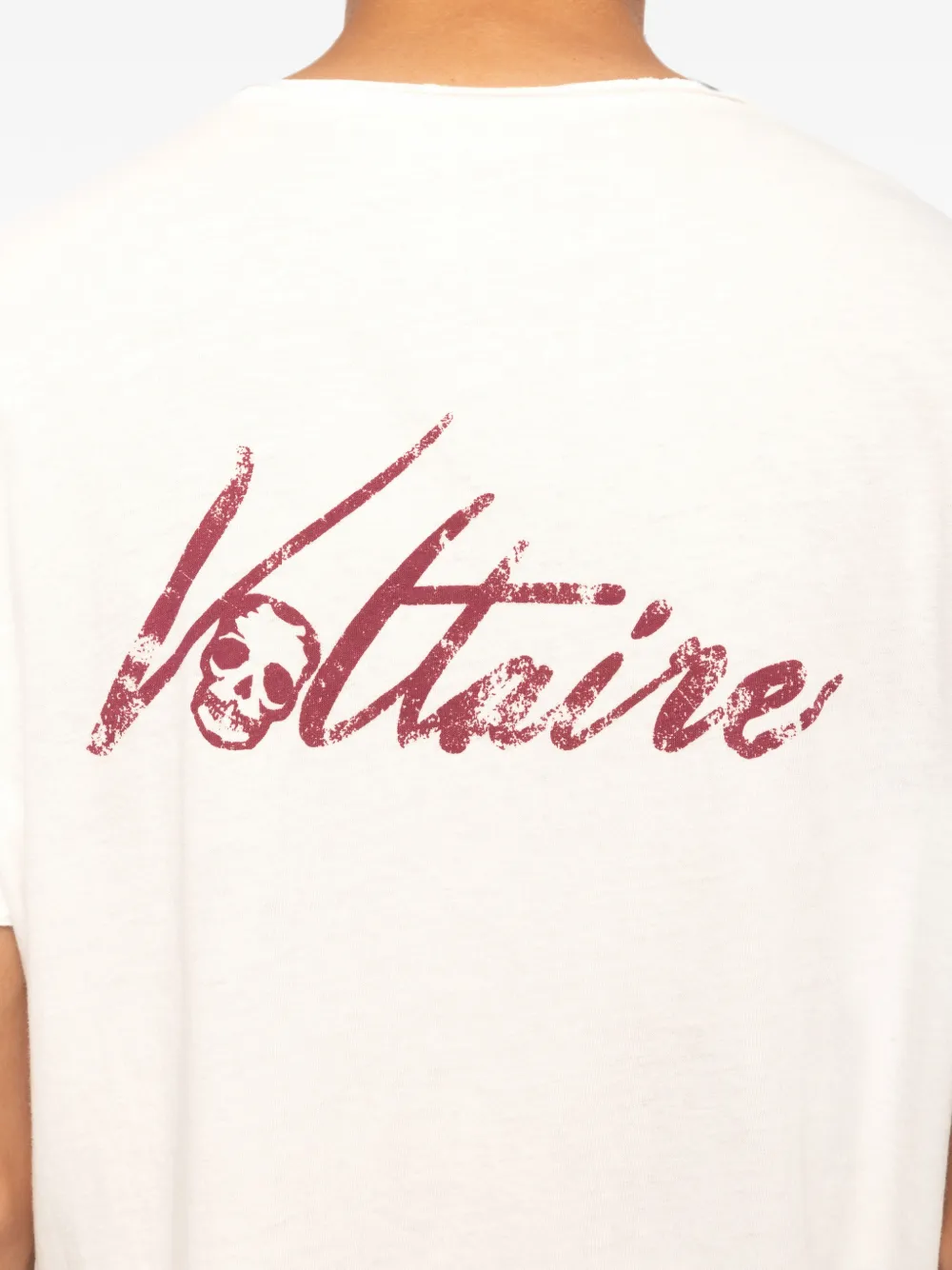 Zadig&Voltaire Monastir T-shirt Wit