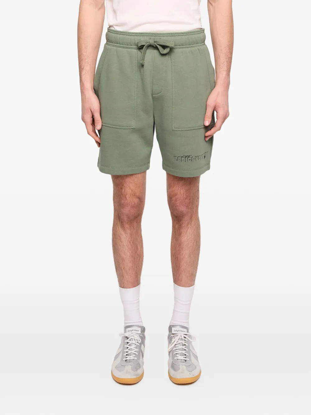 Zadig&Voltaire Shorts met logoprint Groen