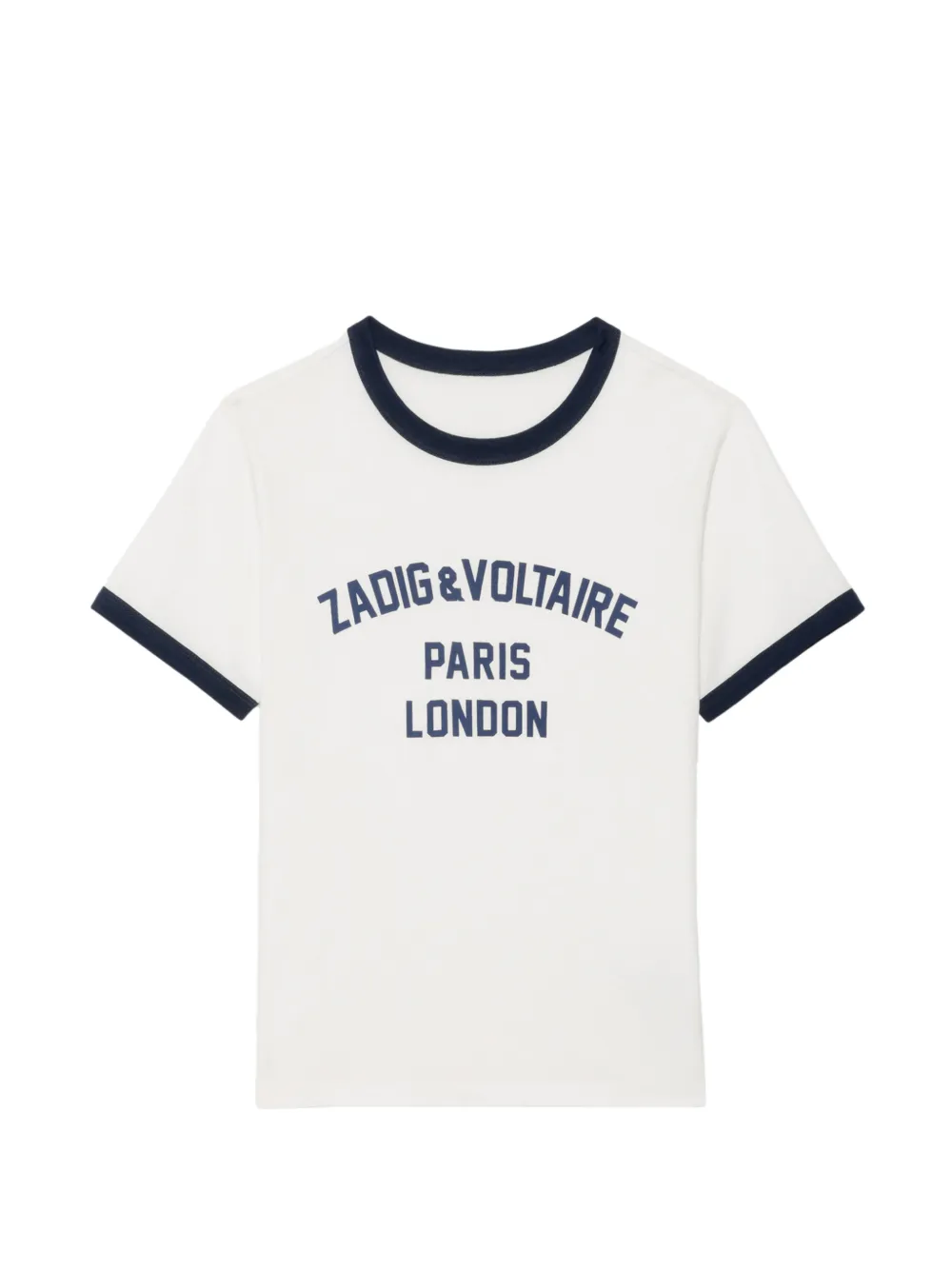 Zadig&Voltaire Woos logo-print T-shirt - Toni neutri