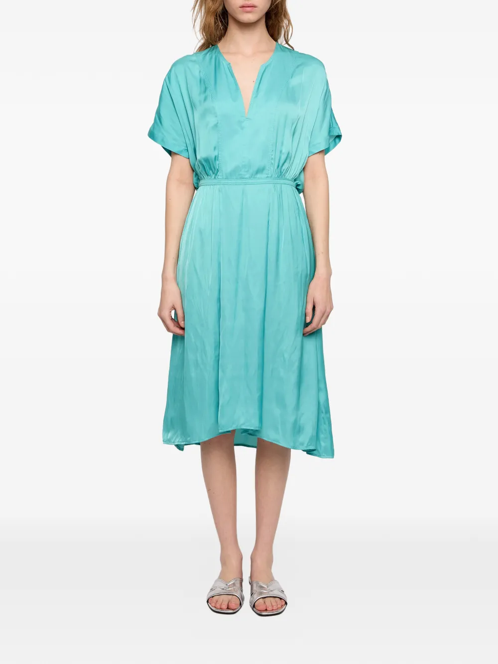 Zadig&Voltaire Riaz midi-jurk Blauw