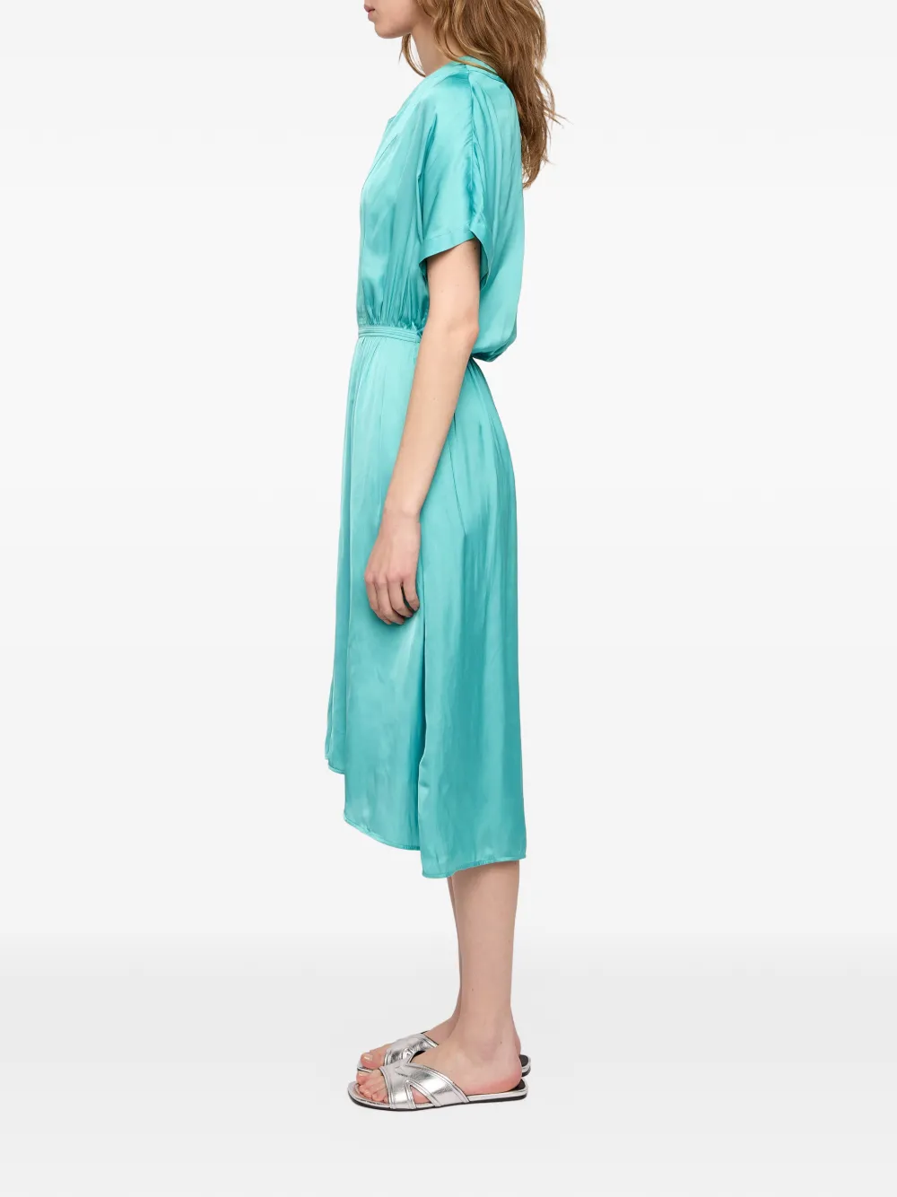 Zadig&Voltaire Riaz midi-jurk Blauw