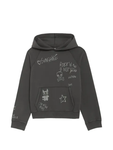 Zadig&Voltaire Georgy rhinestone-embellished hoodie