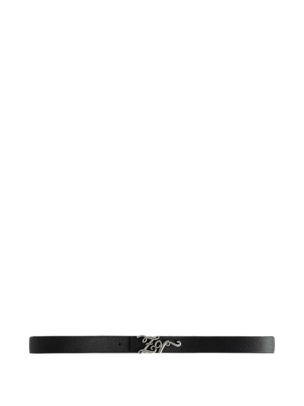 Zadig&Voltaire ZV omkeerbare 30 mm riem Zwart