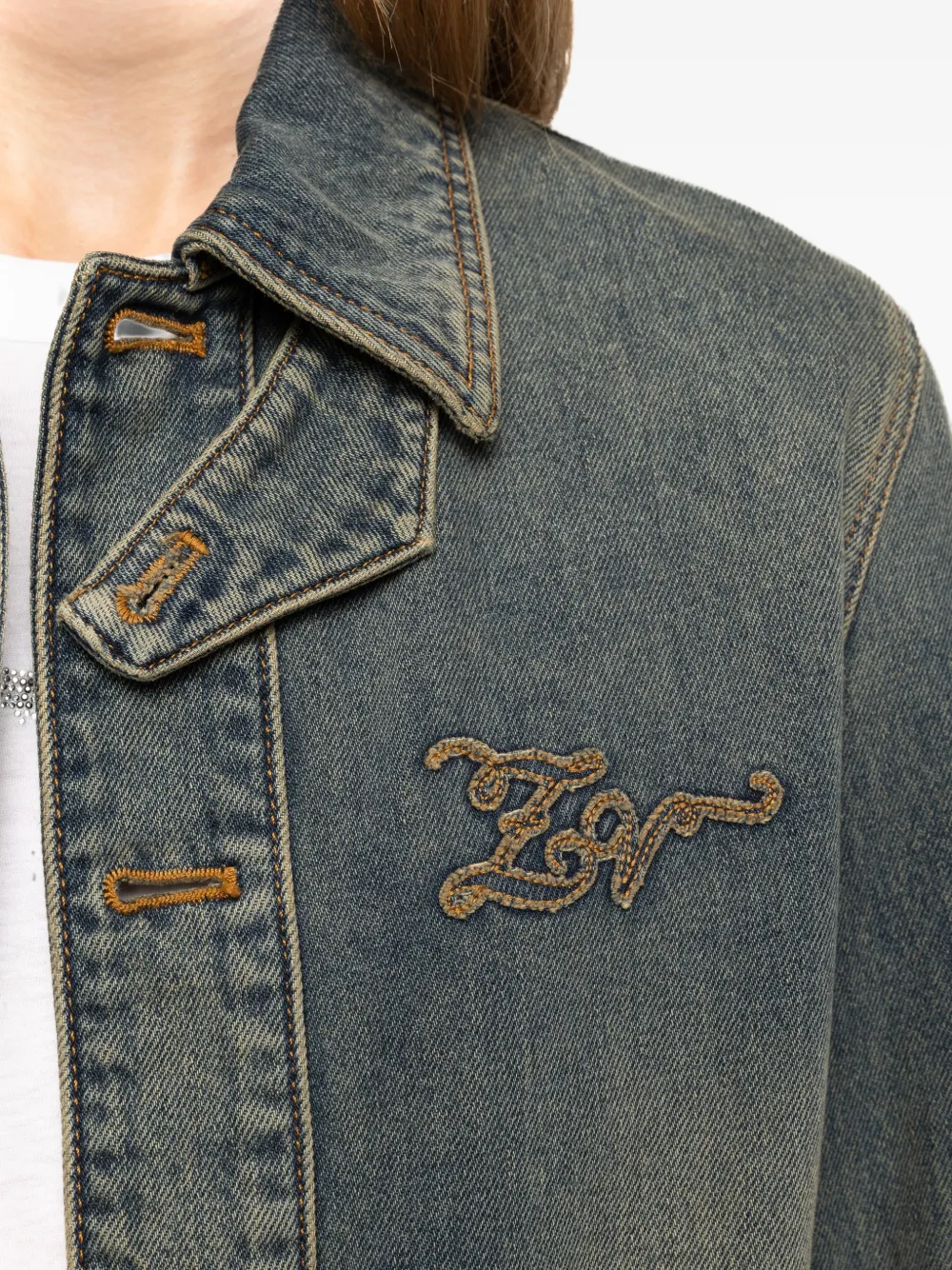 Zadig&Voltaire Lessa denim jacket Blauw