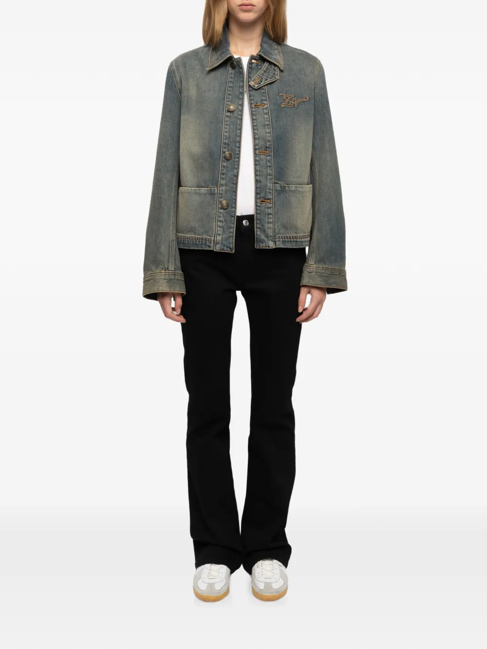 Zadig&Voltaire Lessa denim jacket Blauw